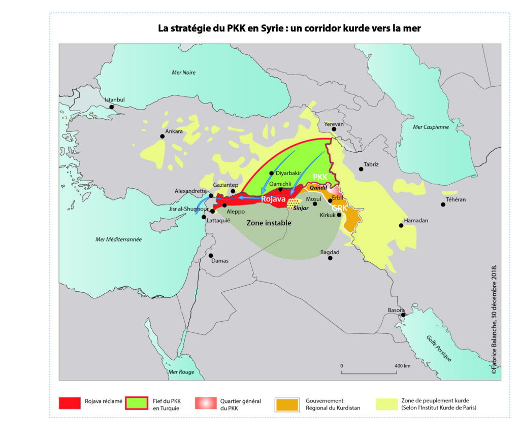 La stratégie du PKK en Syrie