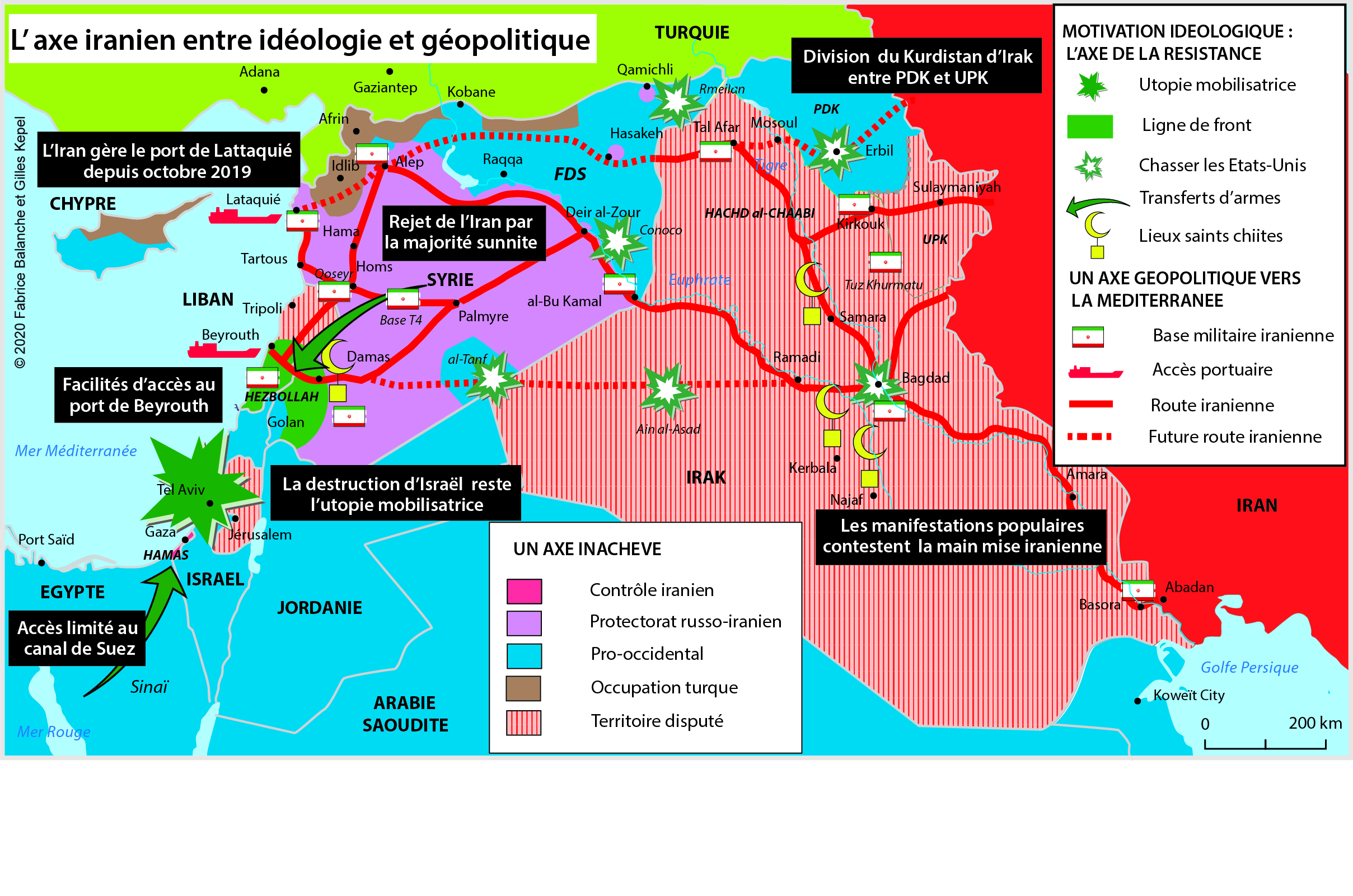 L'axe iranien entre idéologie et géopolitique
