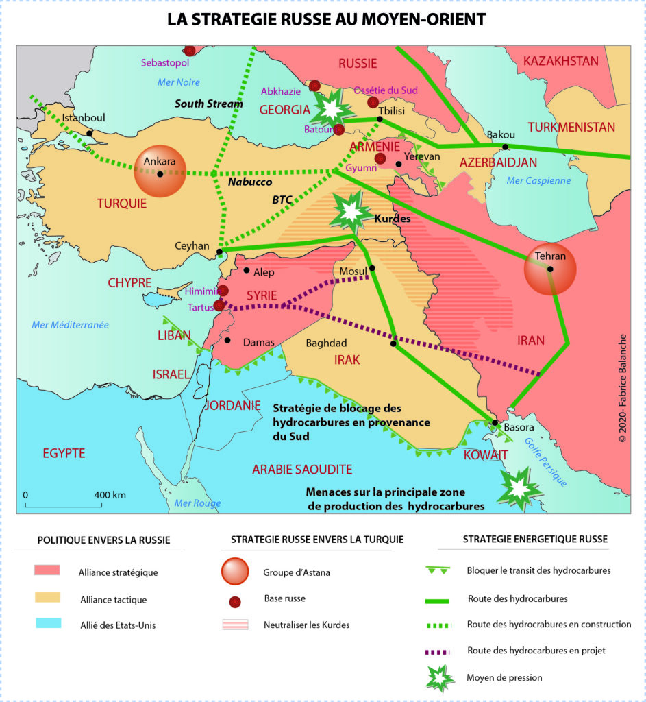 La stratégie russe au Levant