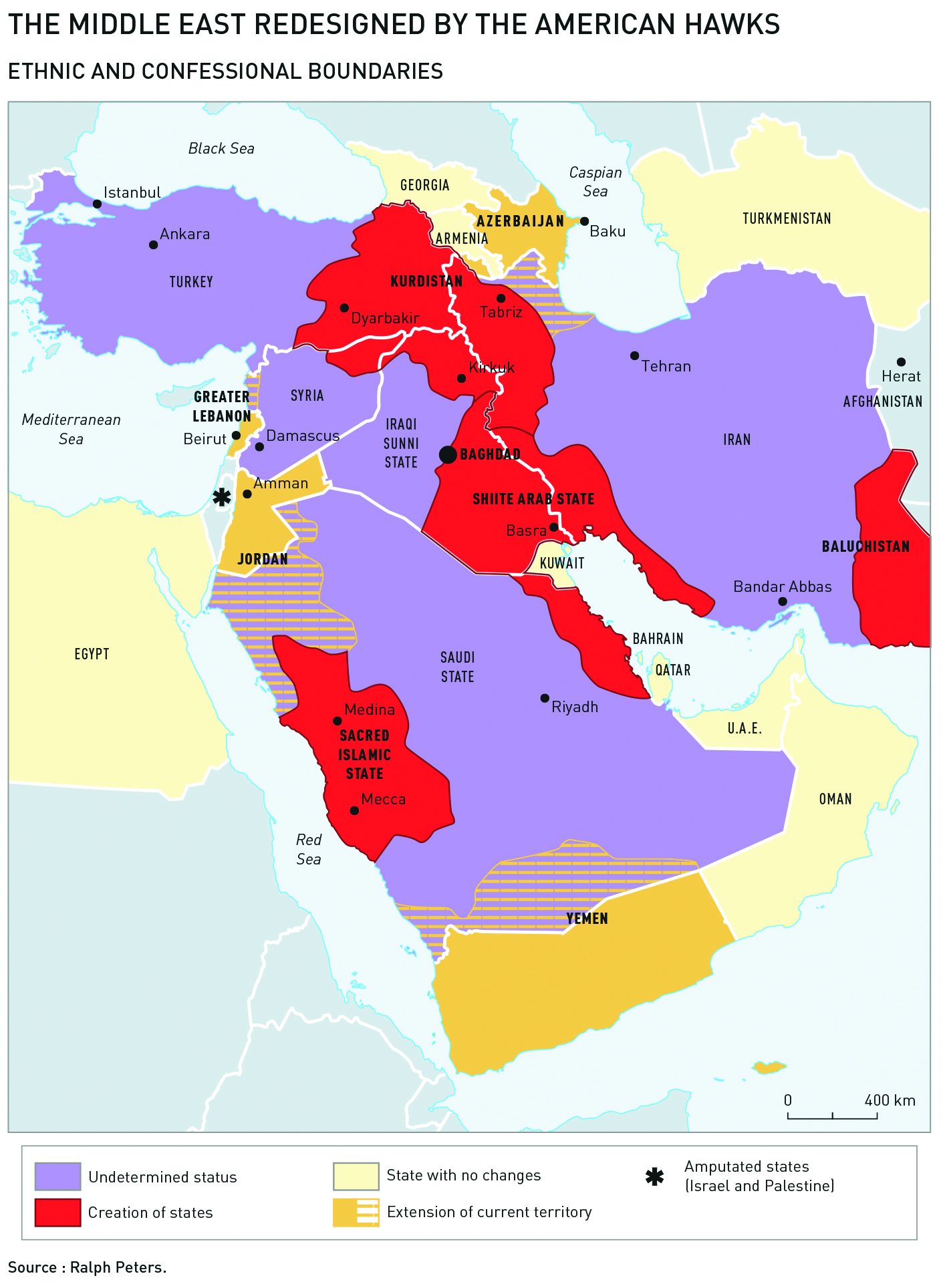 The new Middle East designed by Ralph Peter-Fabrice Balanche