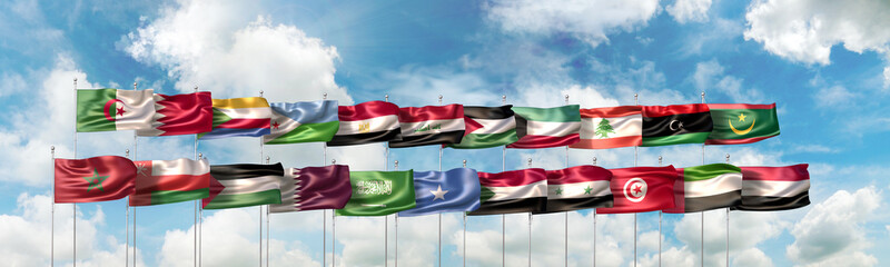 Drapeaux arabes