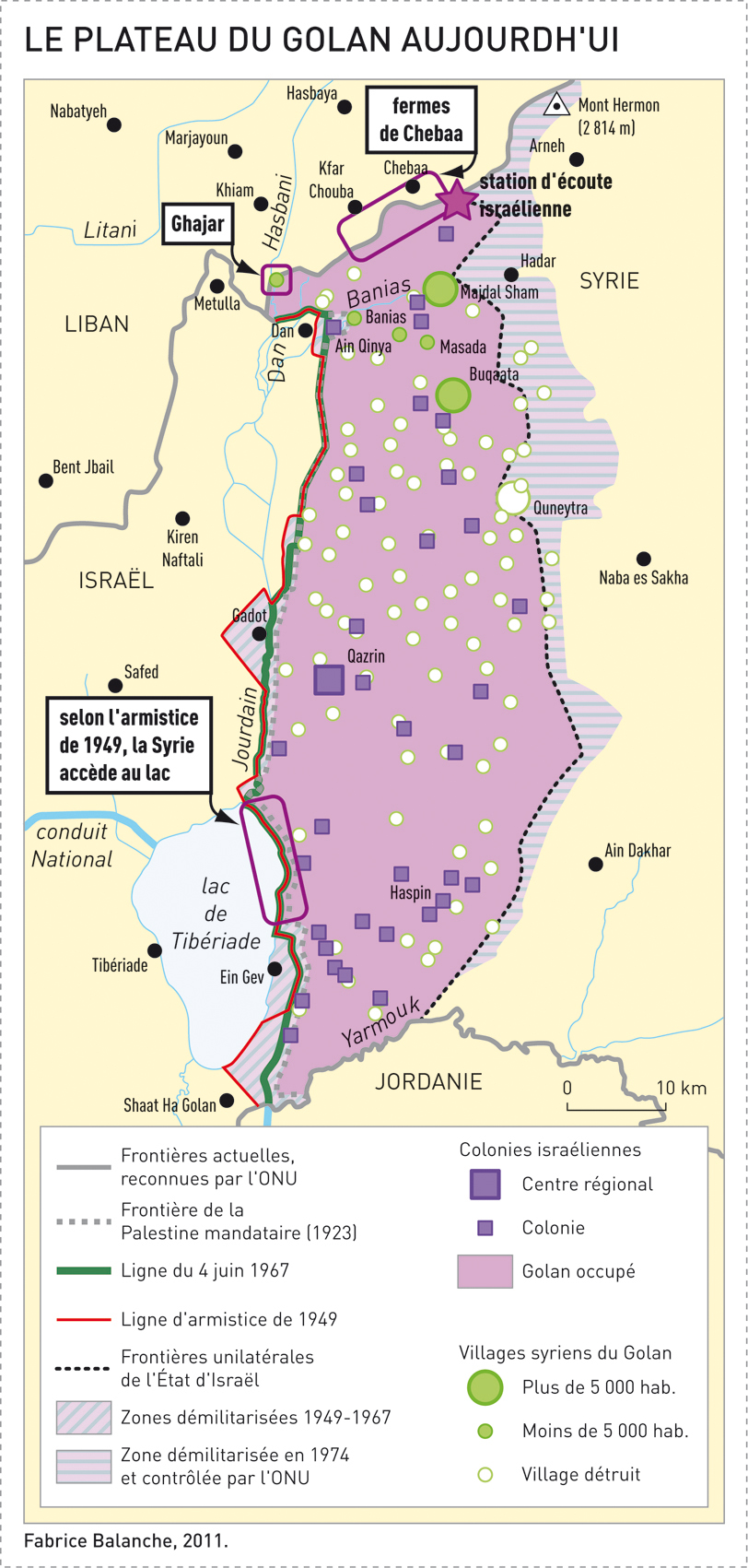 Le Golan - Fabrice Balanche