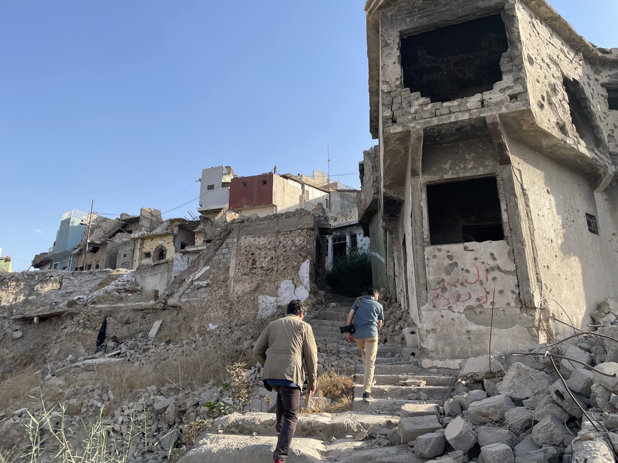 La vieille ville de Mossoul détruite - octobre 2021 - @Fabrice Balanche