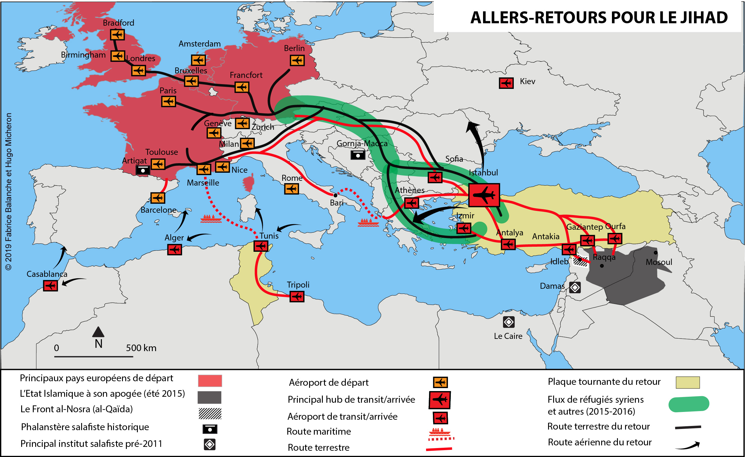 Fabrice Balanche Allers-retours pour le Jihad