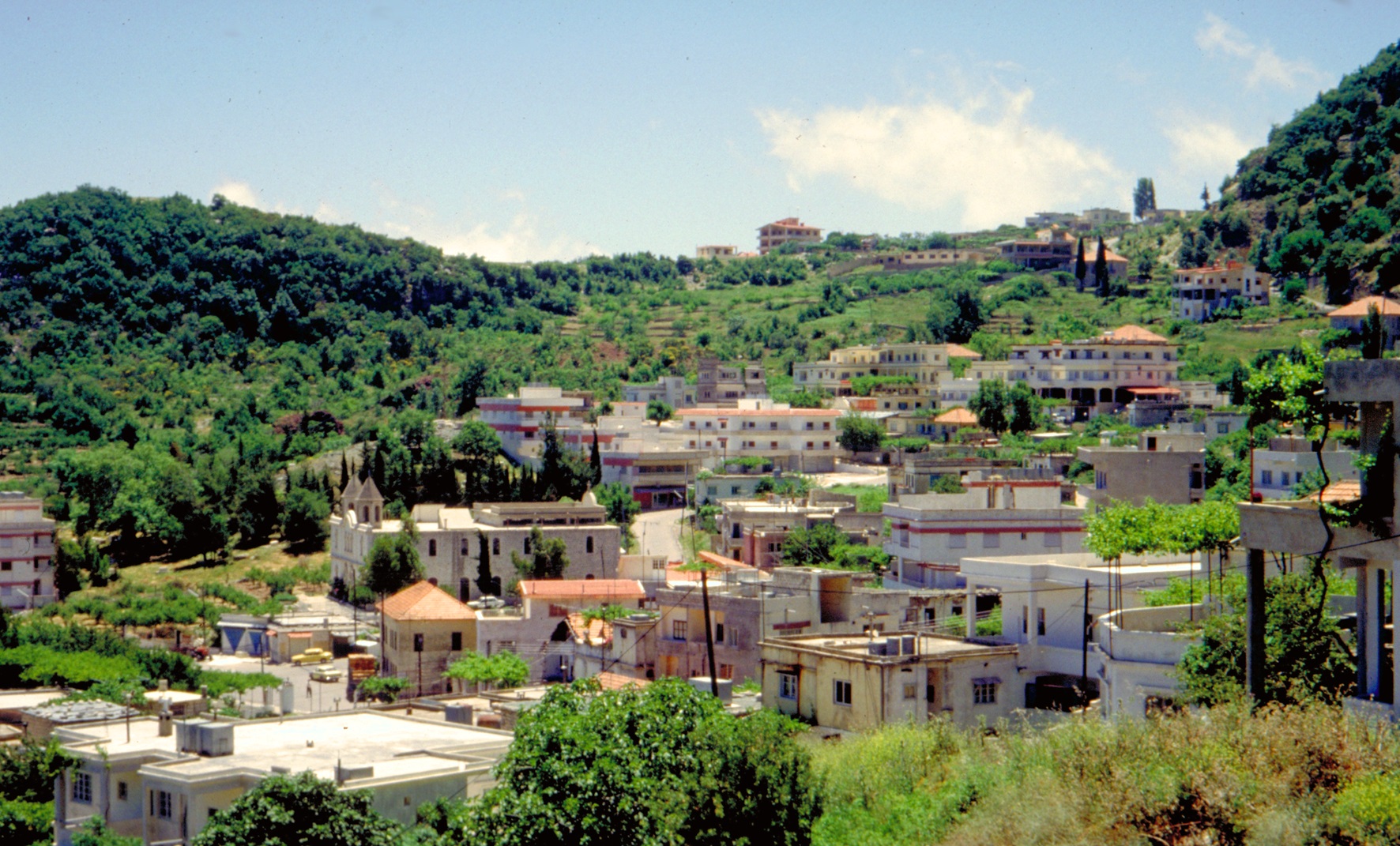 Kessab en 1991, photo d Fabrice Balanche