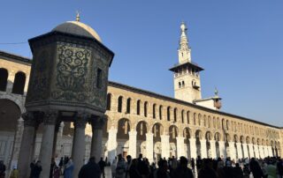 Mosquée des Omeyades Damas Fabrice Balanche