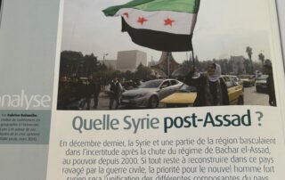 Quelle Syrie Pos-Assad ? Fabrice Balanche