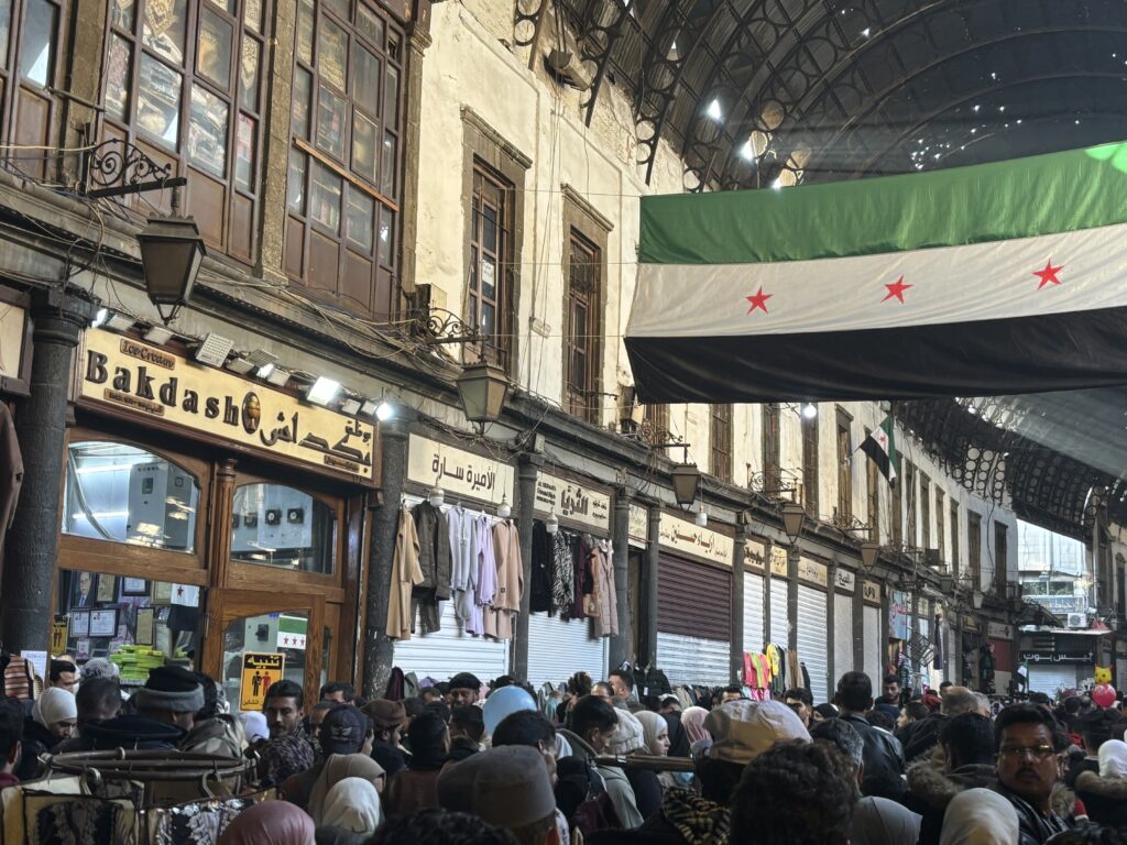 Le souk de Damas - janvier 2025