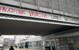 Lyon 2 - Palestine anti sioniste