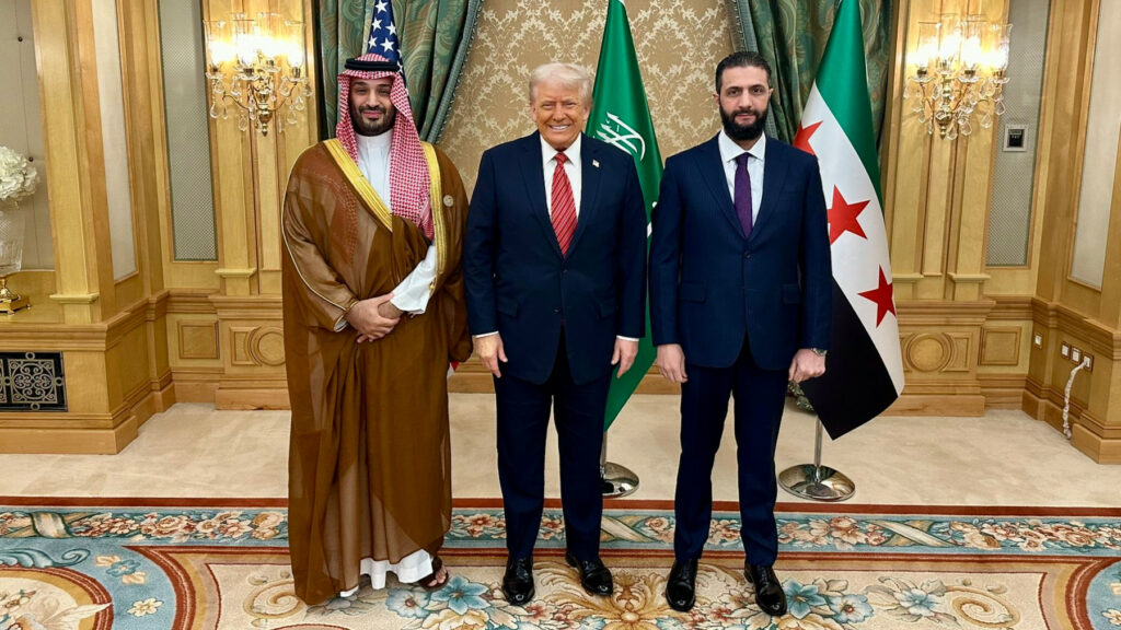 Sharaa-Trump-MBS
