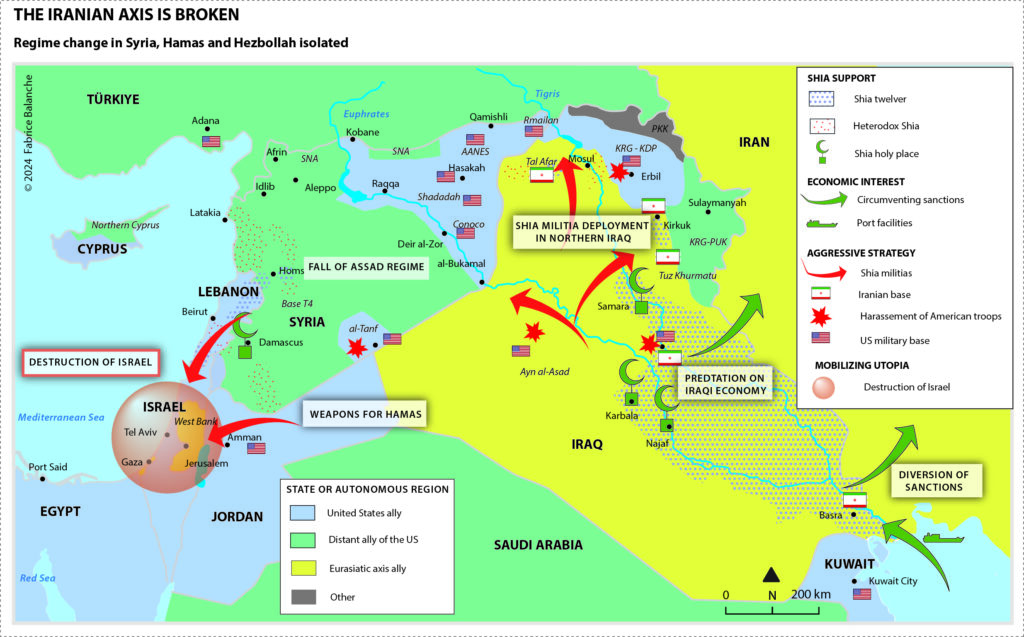 The Iranian axis is broken