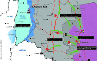 Military situation in South Syria 14-18 July 2025