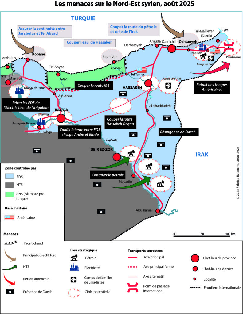 Les menaces sur Nord-Est syrien - Fabrice Balanche
