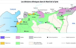 Divisions ethniques dans le nord de la Syrie