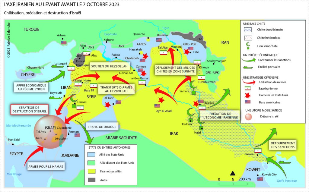L'axe iranien au Levant avant le 7 octobre 2023