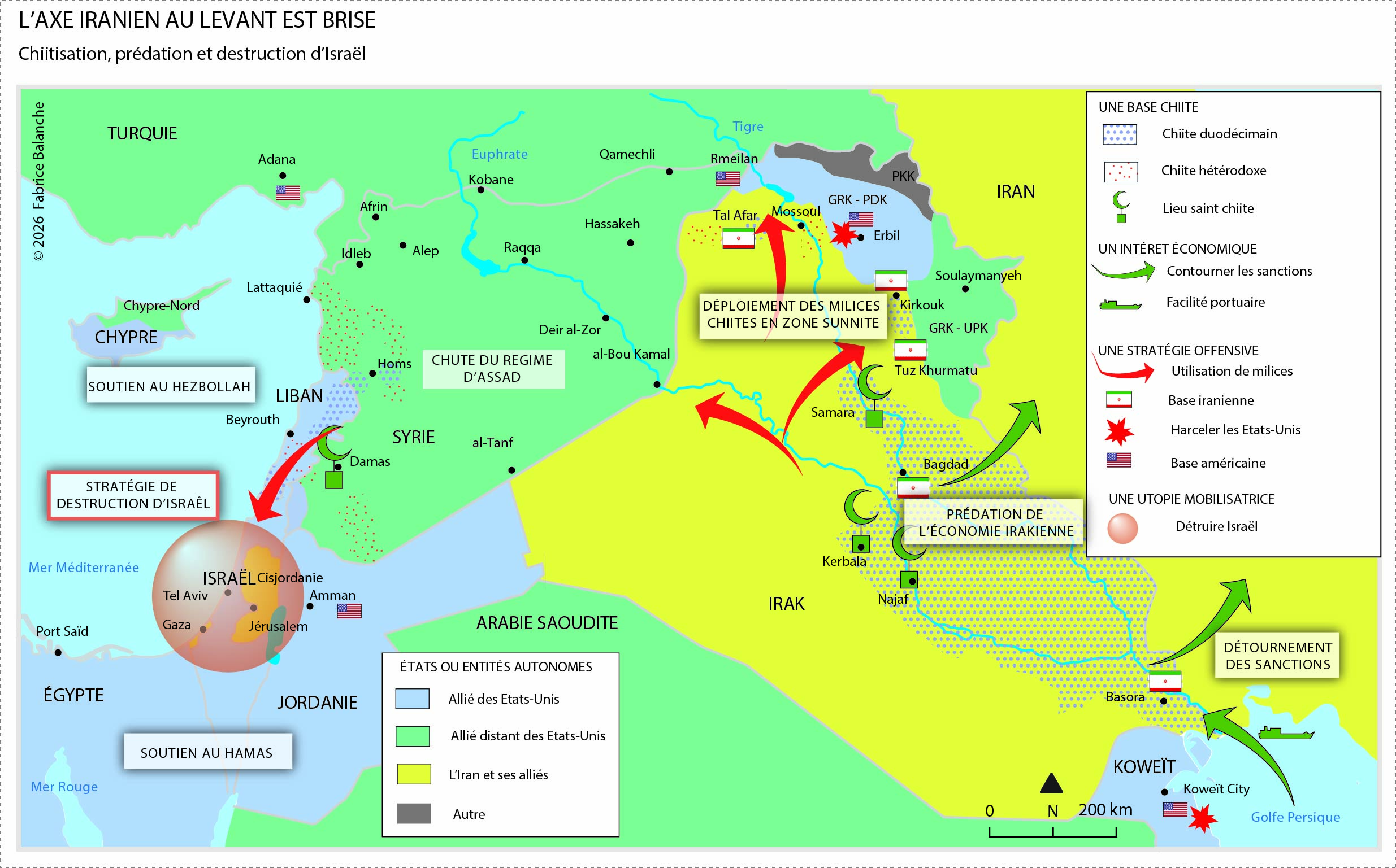 L'axe iranien au Levant est brisé