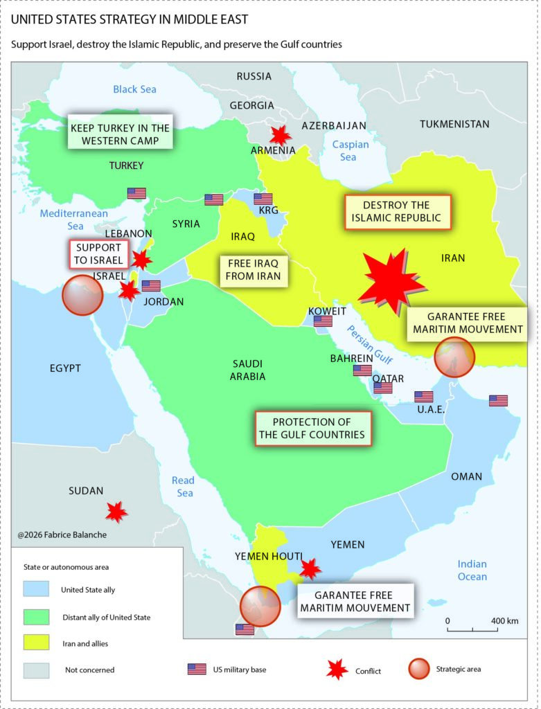 United State strategy in Middle East