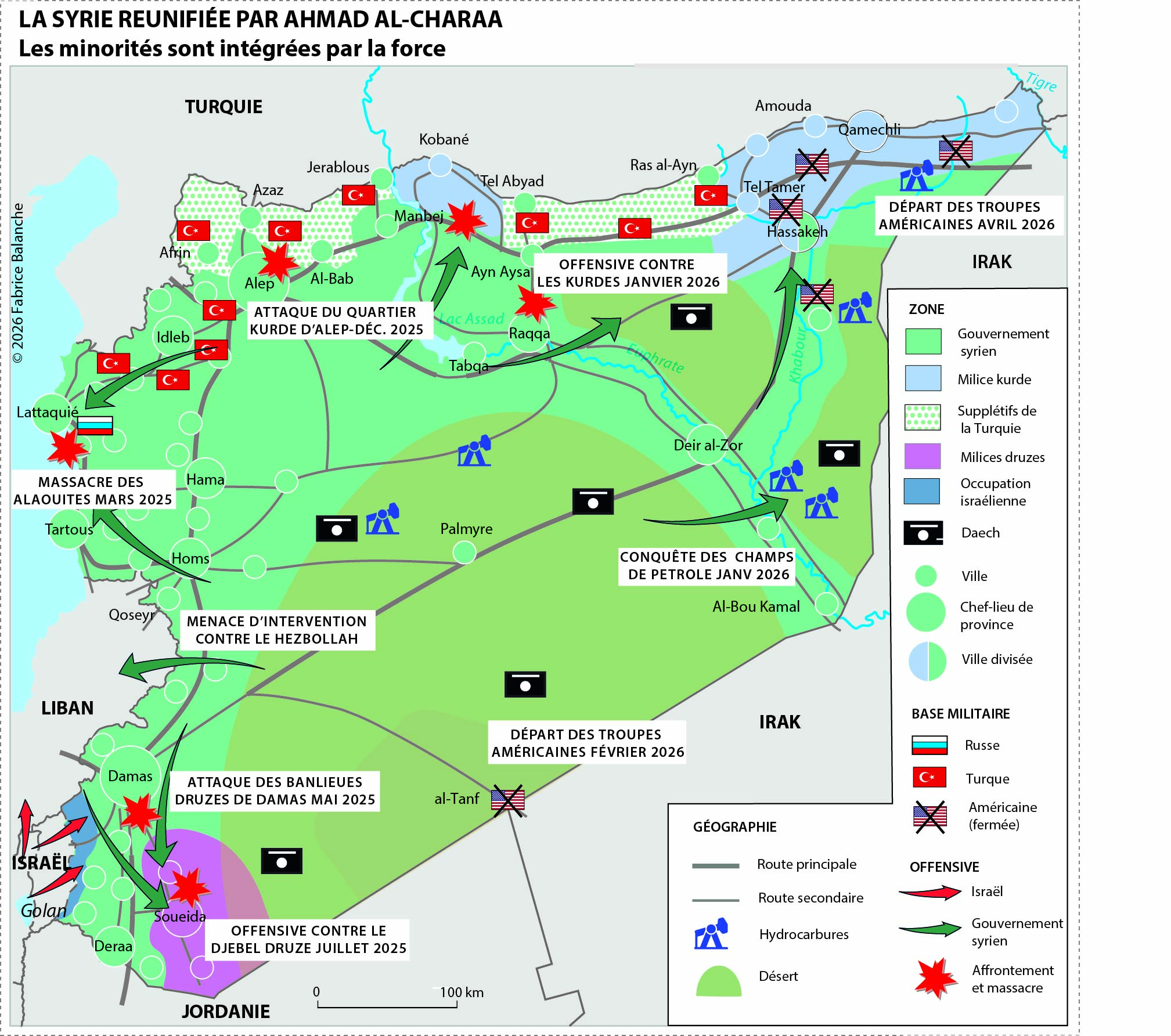 Ahmad al-Charaa réunifie la Syrie